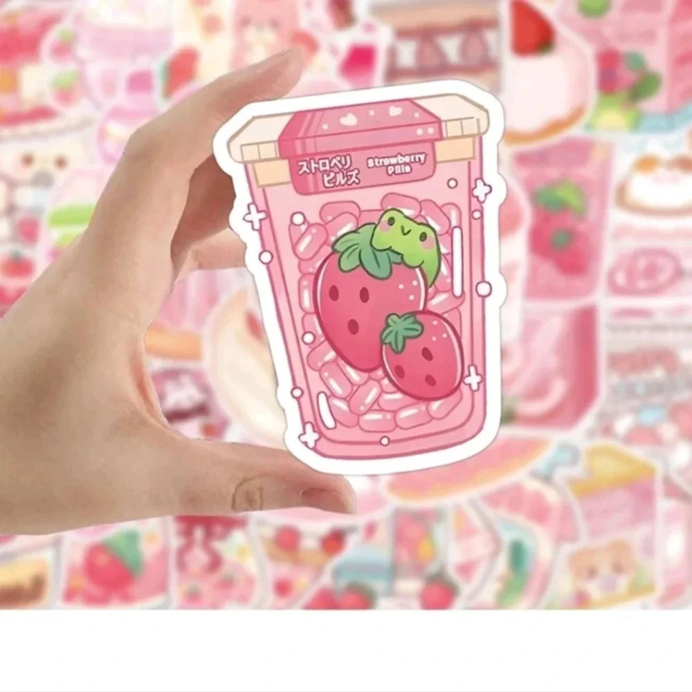 100 pc cute stickers set huge stickers for sticker books, laptops, ect